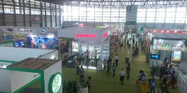 2014昆明藥交會今日開幕，畢加展臺人氣領先