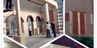 2014廣州家具展規(guī)模盛大，畢加圓滿完成搭建