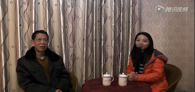 畢加展覽公司業(yè)務經(jīng)理李朱妹父親采訪