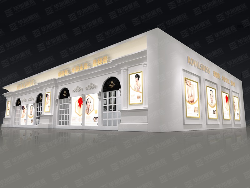 吉美國際美博會(huì)設(shè)計(jì)布置