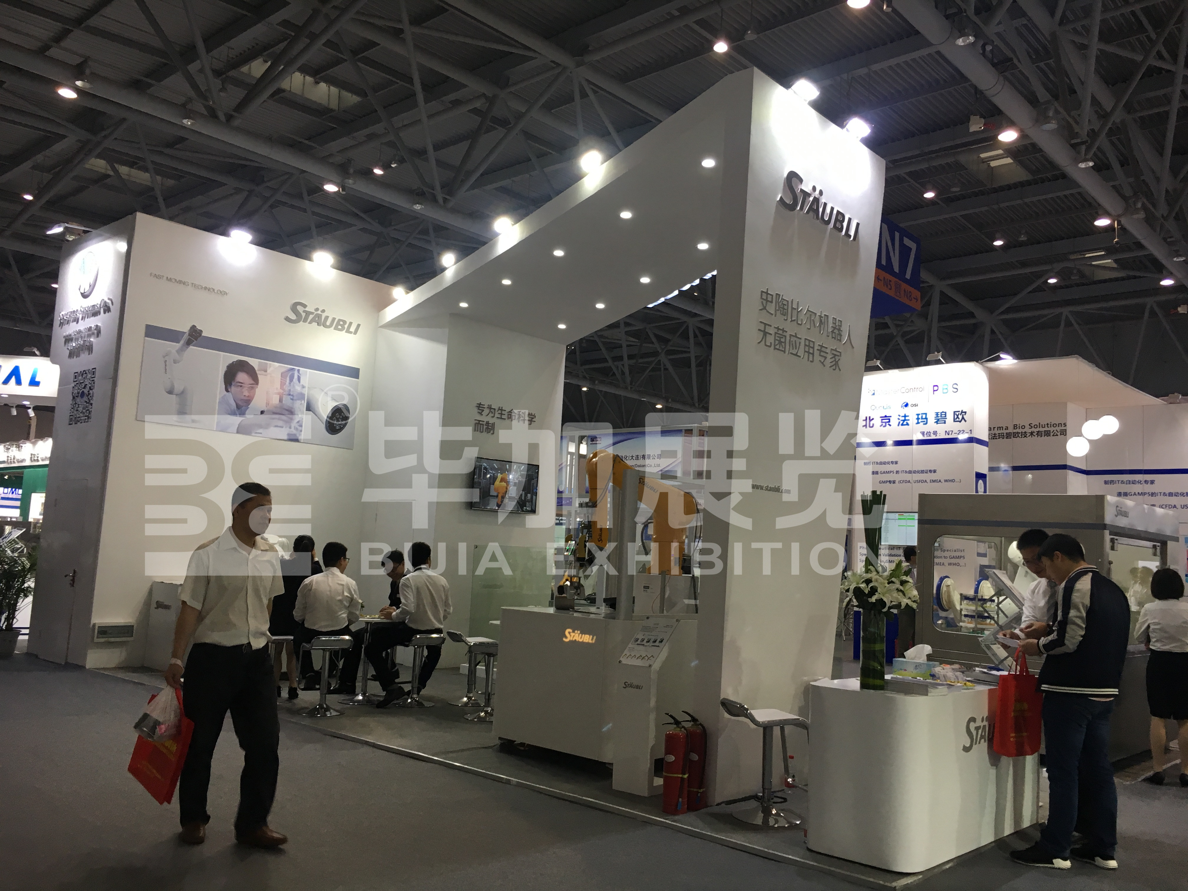 山東華億—電池展布置搭建 山東華億—電池展布置搭建