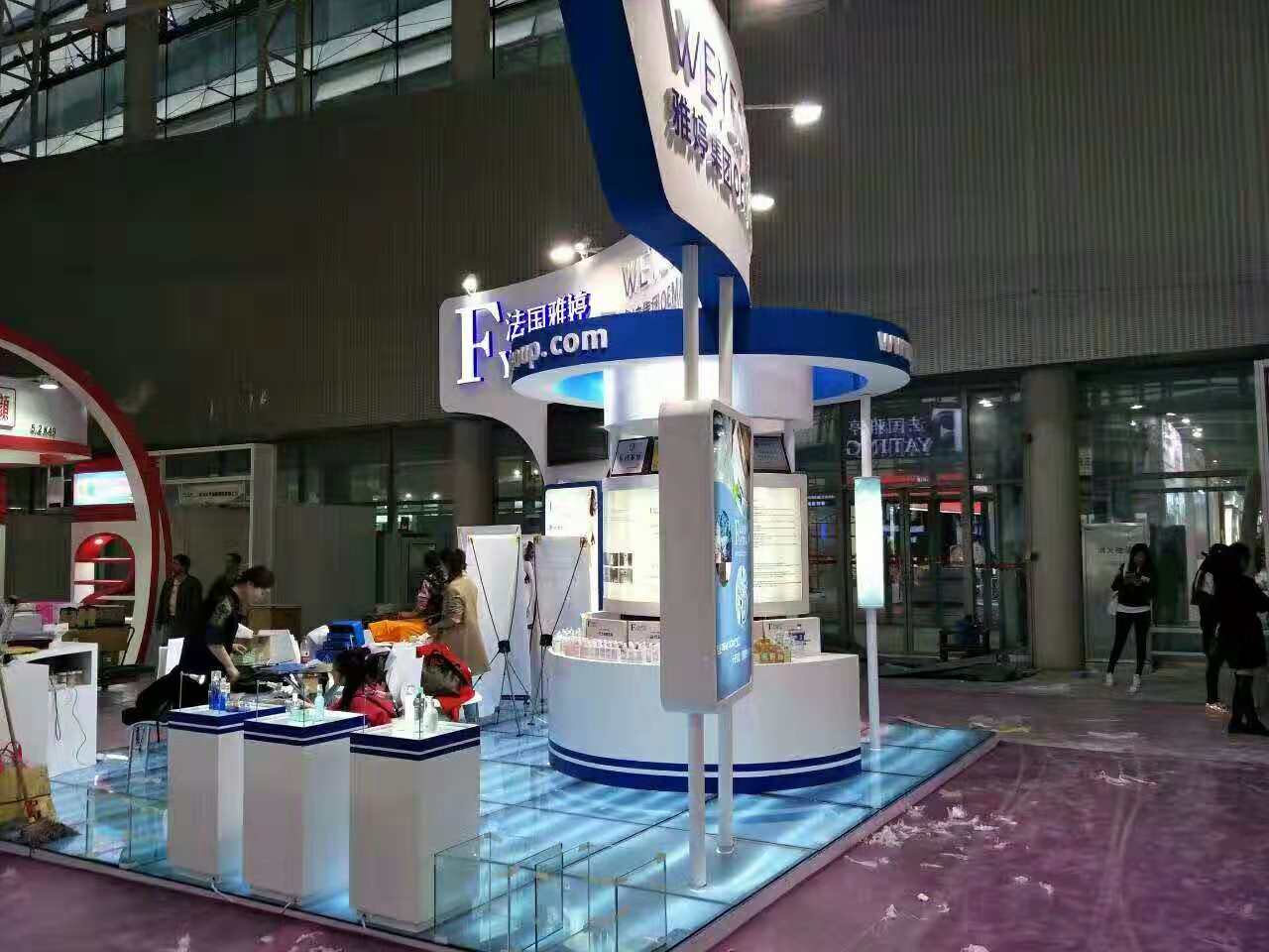 法國(guó)雅婷——美博會(huì)展臺(tái)設(shè)計(jì)裝修