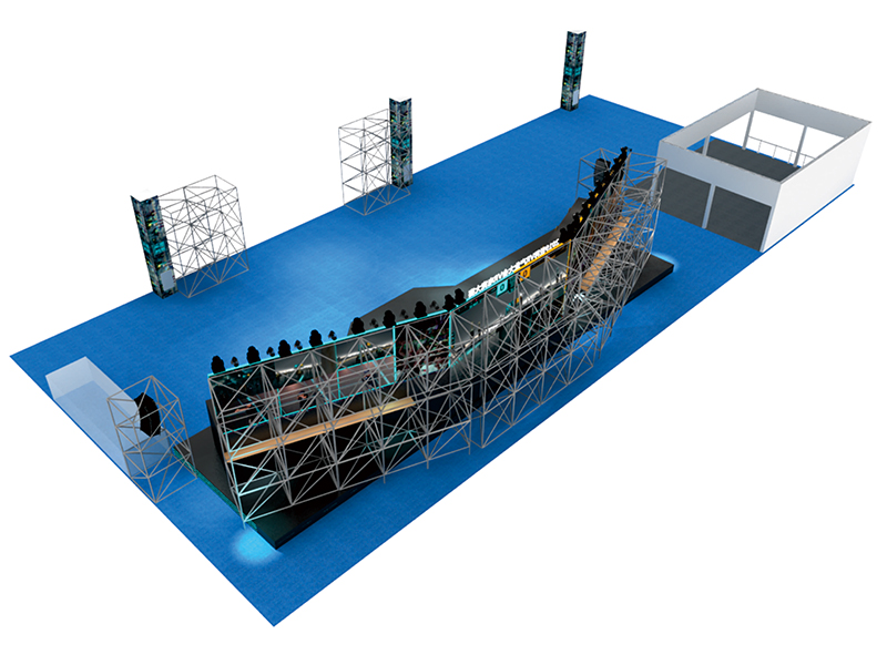 2019年世界VR產業(yè)大會VR電競大賽——游戲展會搭建