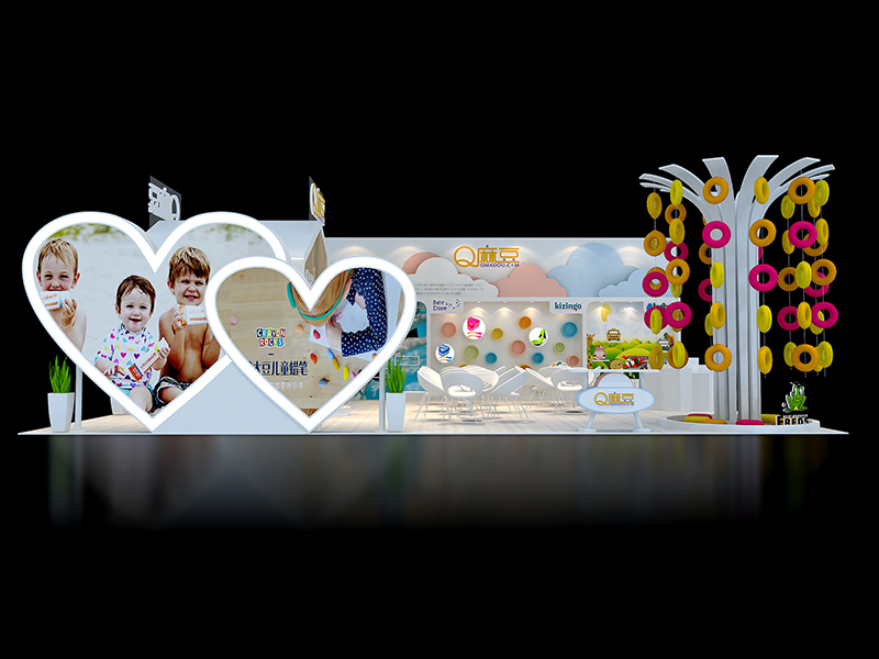 大頭無(wú)線——嬰童展展臺(tái)搭建