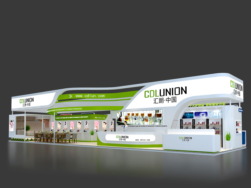 匯朗中國——美博會設(shè)計搭建