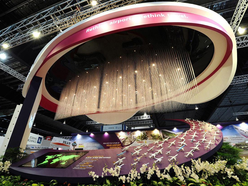 樟宜機(jī)場(chǎng)——航展設(shè)計(jì)搭建 樟宜機(jī)場(chǎng)——航展設(shè)計(jì)搭建