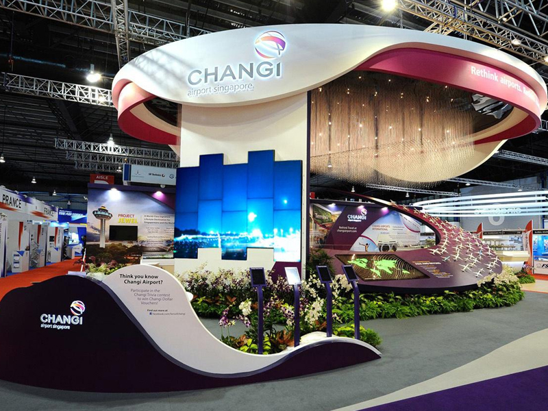 樟宜機(jī)場(chǎng)——航展設(shè)計(jì)搭建 樟宜機(jī)場(chǎng)——航展設(shè)計(jì)搭建