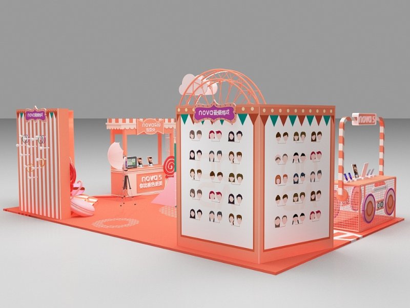 華為nova—快閃店裝修