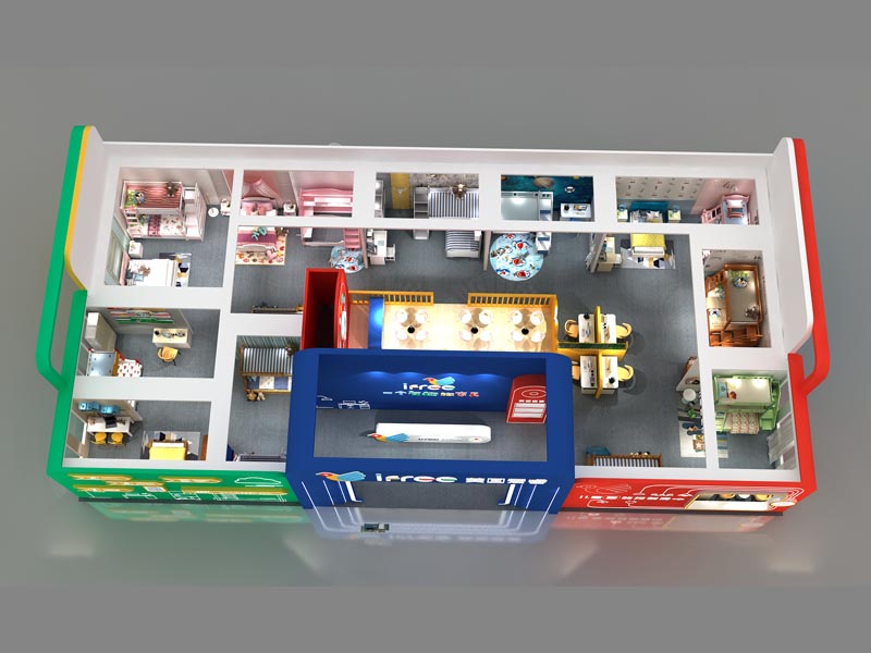 美國(guó)愛(ài)?！钲诩揖哒乖O(shè)計(jì)搭建