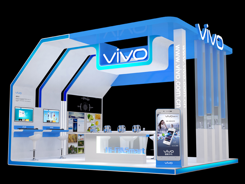 vivo——電子展設計搭建 vivo——電子展設計搭建