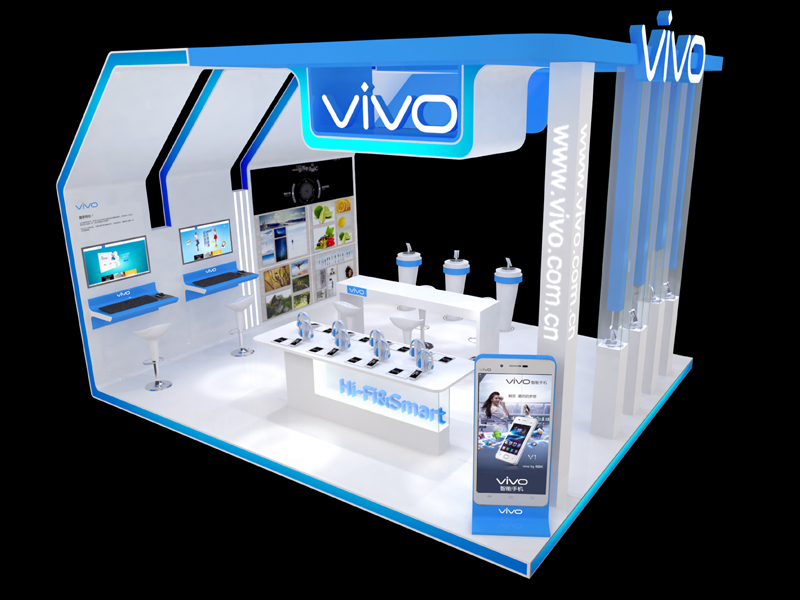 vivo——電子展設計搭建 vivo——電子展設計搭建