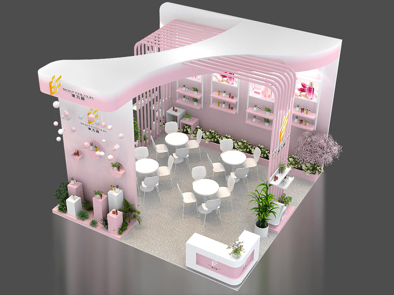 東方顏——美博會特裝搭建 東方顏——美博會特裝搭建