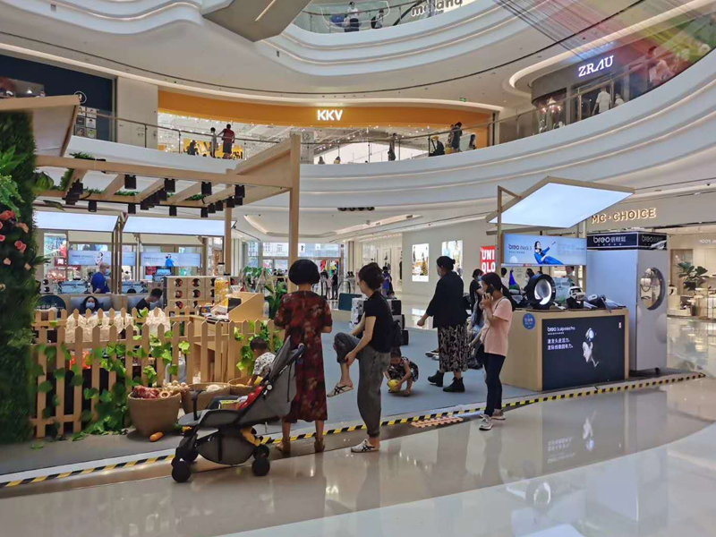 倍輕松——商場快閃店設(shè)計搭建