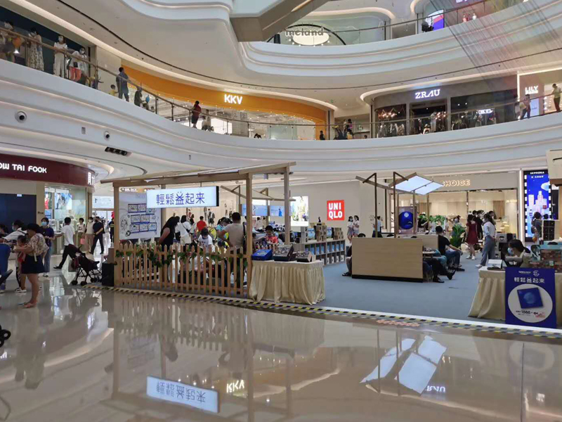 倍輕松——商場快閃店設(shè)計搭建