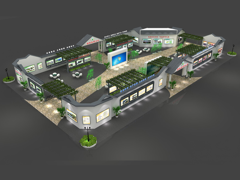 湖湘美麗鄉(xiāng)村展區(qū)——政府展設計搭建 湖湘美麗鄉(xiāng)村展區(qū)——政府展設計搭建